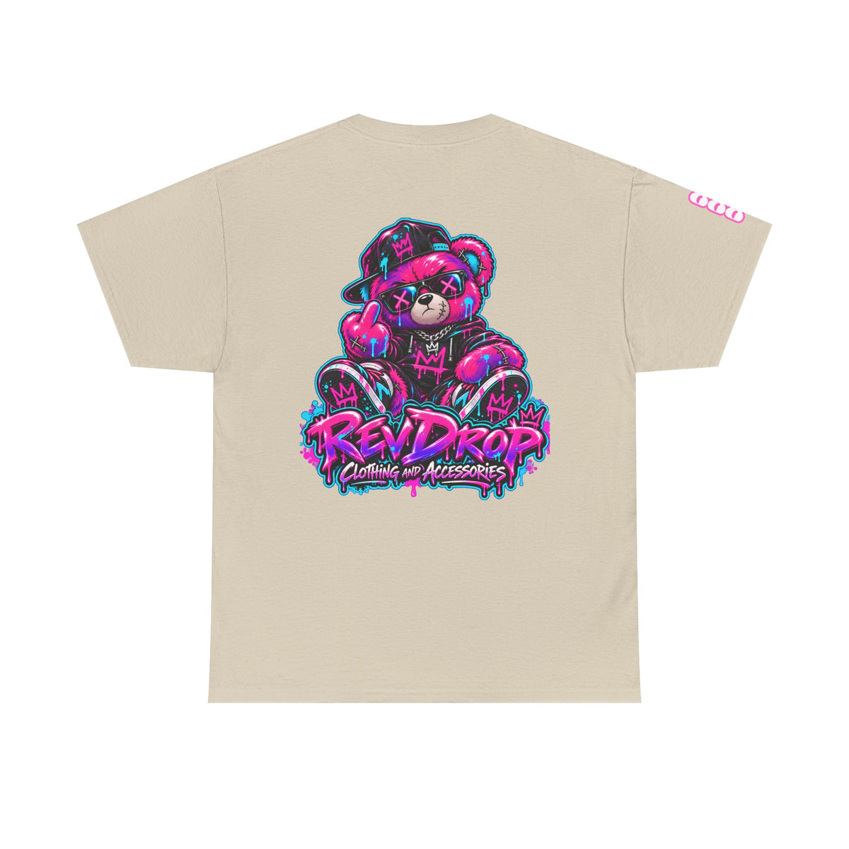 RevDrop Neon Menace Bear Unisex Graphic Tee