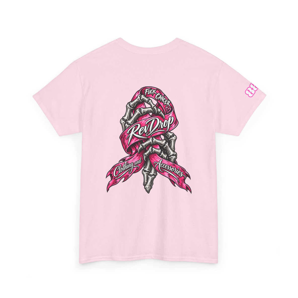 RevDrop F*ck Cancer Awareness Unisex Graphic Tee