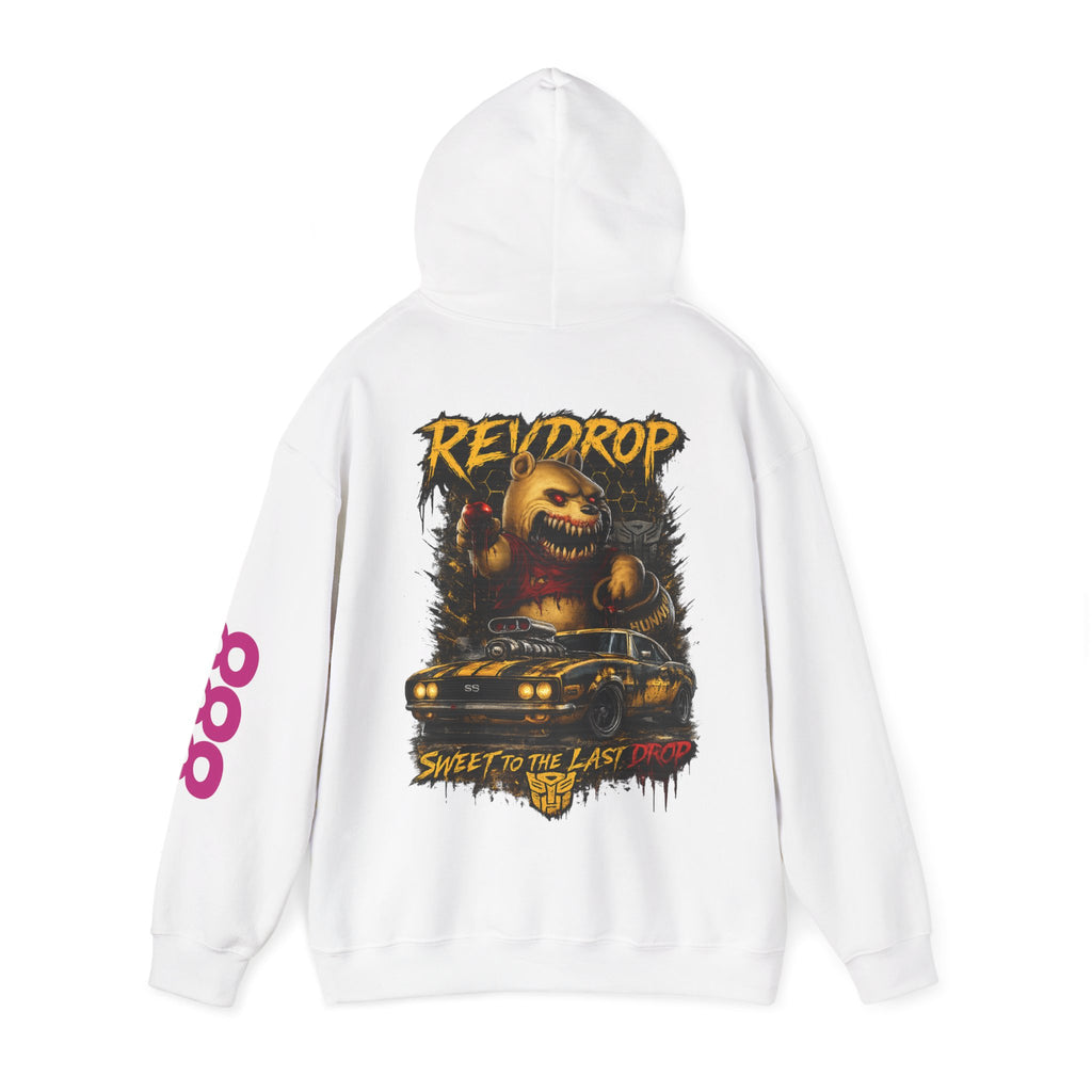 Hoodie — Retro Drop “Sweet to the Last Drop” Monster Car Graphic