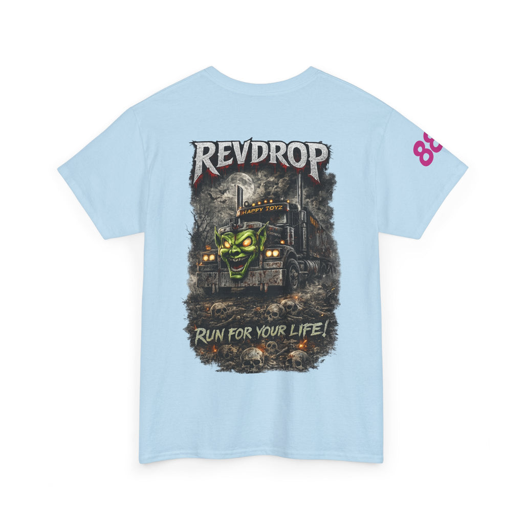 Band Tee — RevDrop "Run For Your Life" Graphic T-Shirt