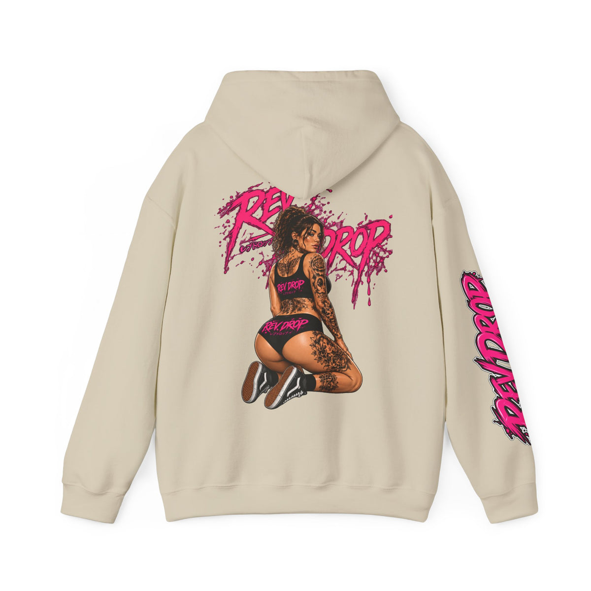 RevDrop Inked Attitude Unisex Hoodie