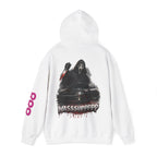 Hoodie — Retro Horror 'WASSSUPPPPP' Graphic Pullover