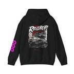 Ravedrop Racing Graphic Hoodie – Streetwear Car Club Pullover