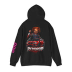Chucky Reddrop Hoodie — Horror Car Graphic Pullover
