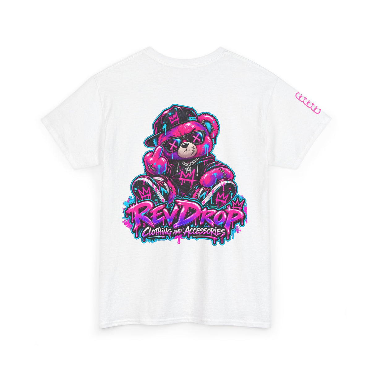 RevDrop Neon Menace Bear Unisex Graphic Tee