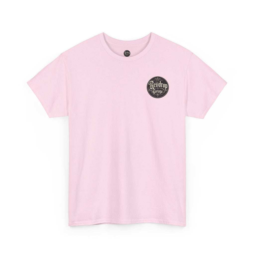 RevDrop Racing Tee — JDM Wheel Graphic T-Shirt