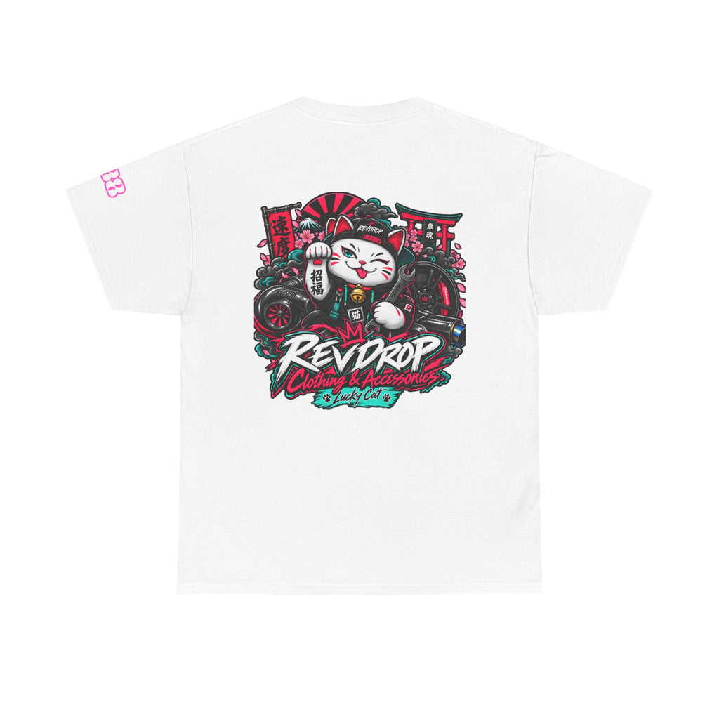 RevDrop Lucky Cat Boost Unisex Graphic Tee