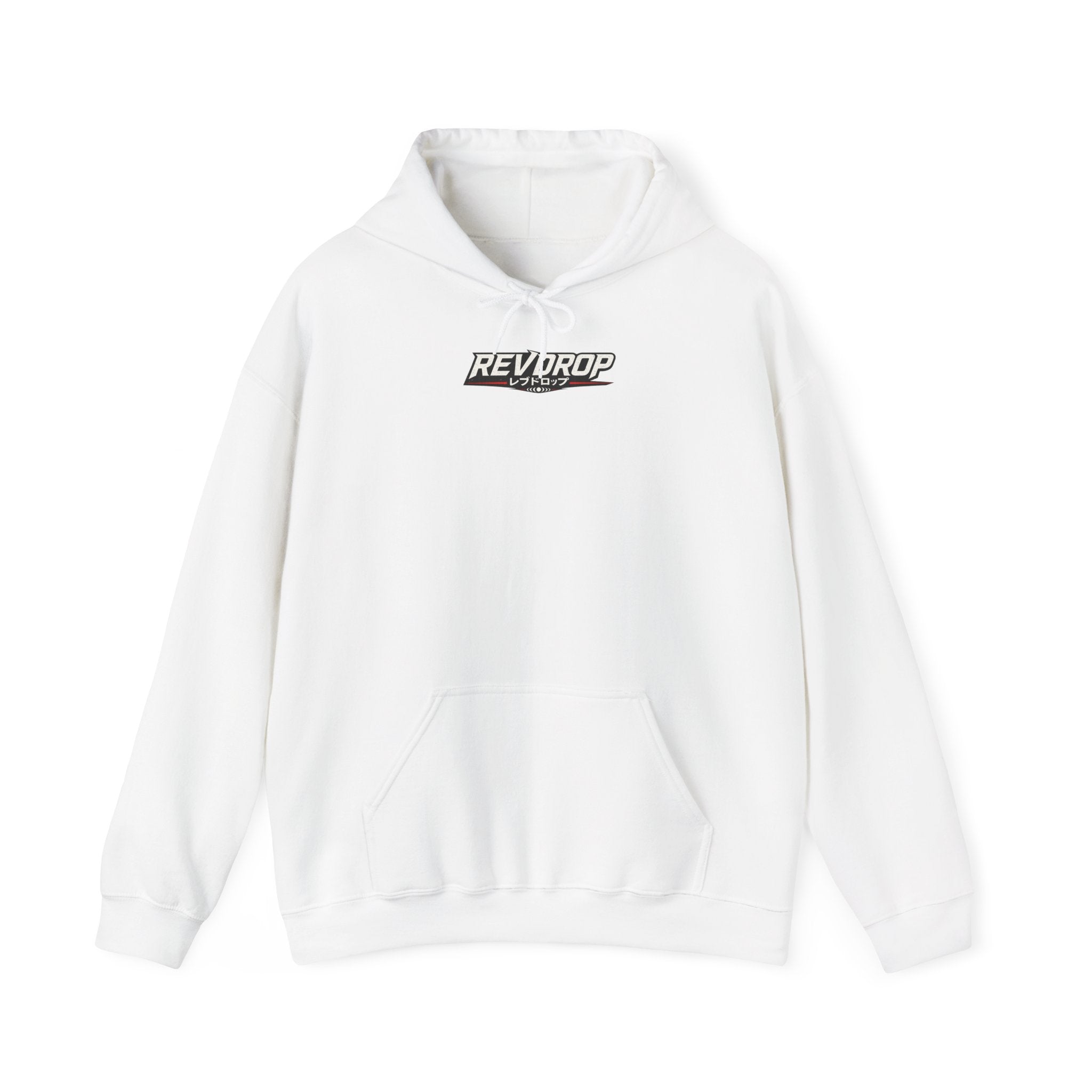 REVDROP Retro Pink Drift Car ‘Anarchy’ Streetwear Racing Graphic Hoodie