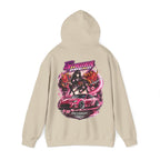 Hoodie — RevDrop Racing Anime Graphic Pullover (Cherry Blossom Drift)