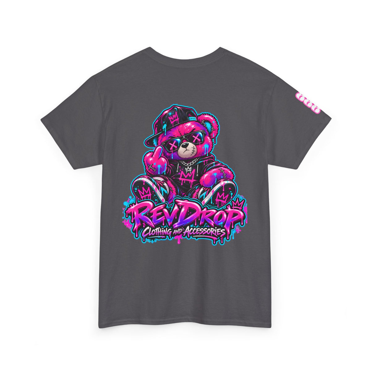 RevDrop Neon Menace Bear Unisex Graphic Tee