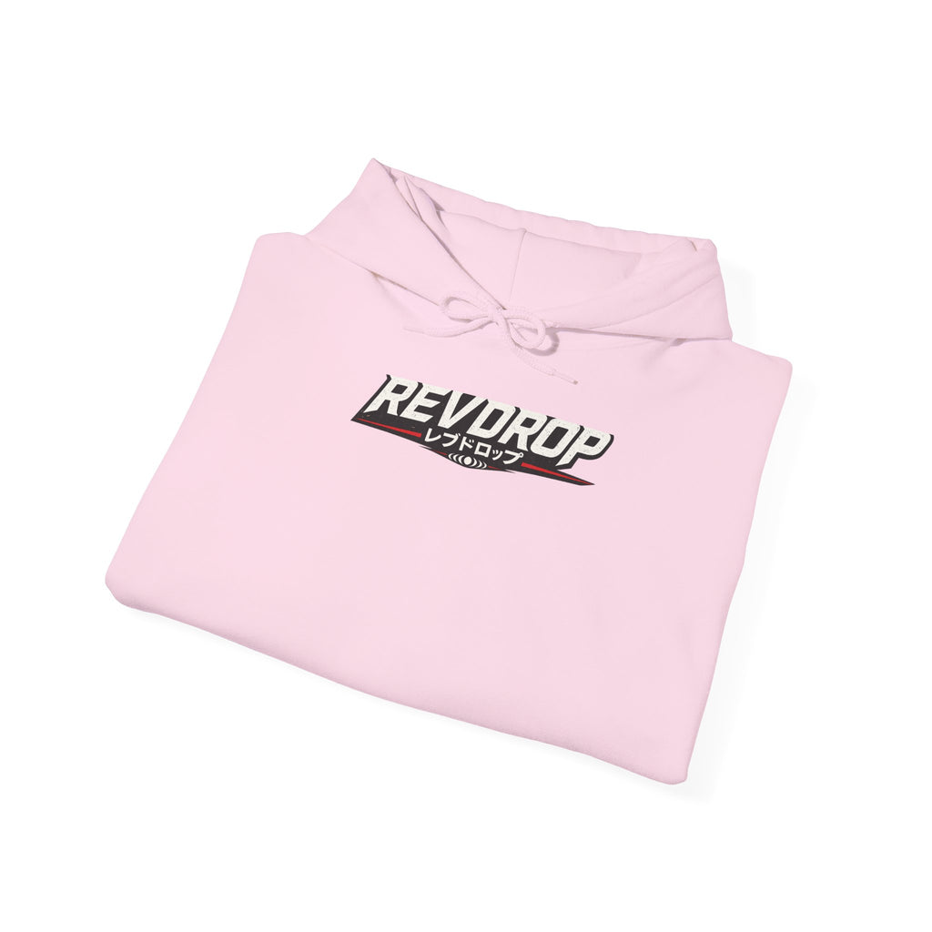 Hoodie — RevDrop Racing Anime Graphic Pullover (Cherry Blossom Drift)