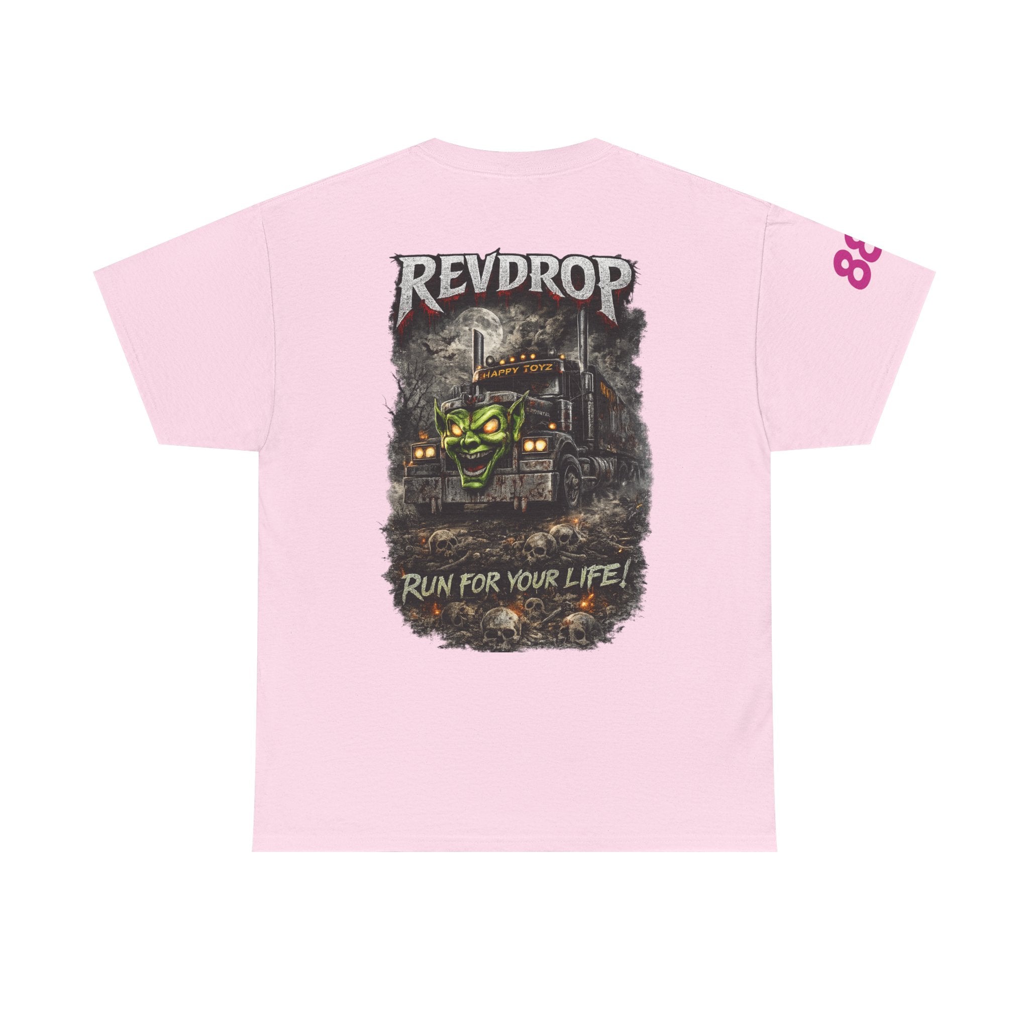 Band Tee — RevDrop "Run For Your Life" Graphic T-Shirt