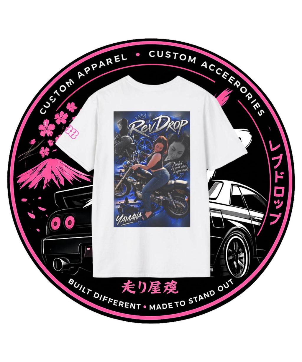 Fueled by Good Vibes Motorcycle Graphic Tee