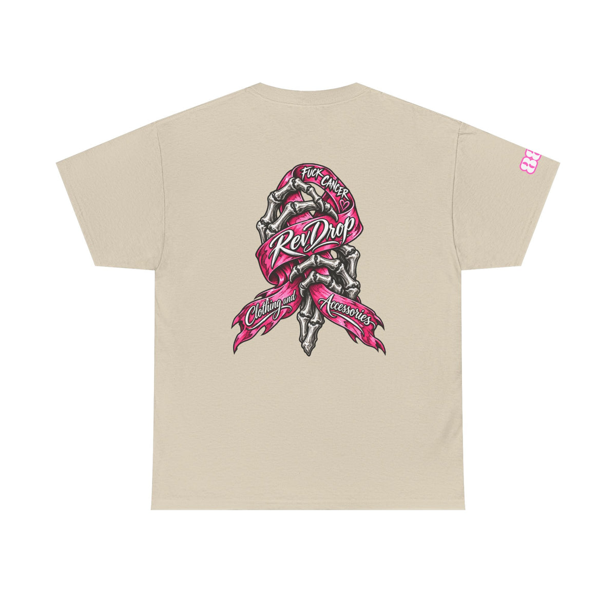 RevDrop F*ck Cancer Awareness Unisex Graphic Tee