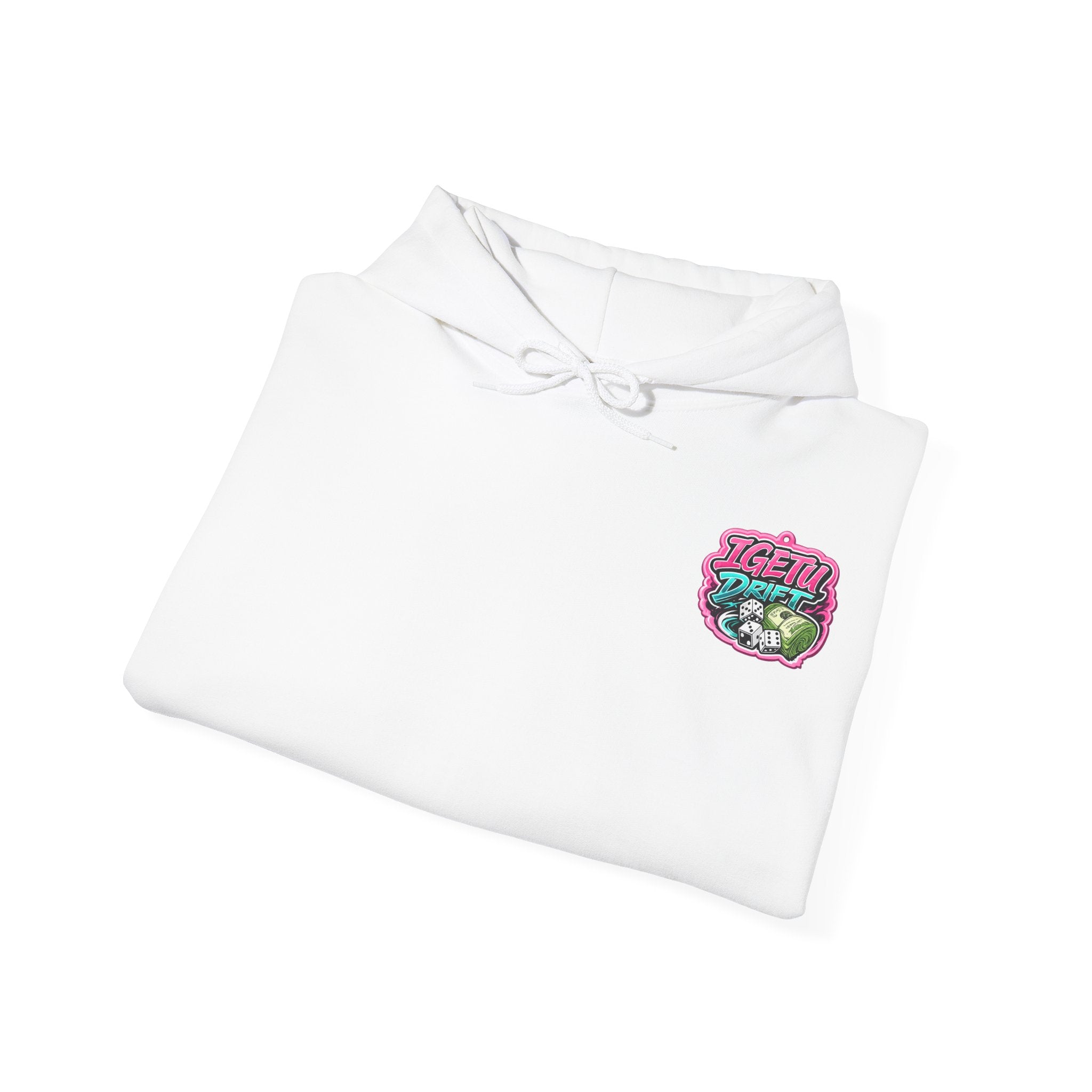 RevDrop Vintage Racing Hoodie — Retro Car Logo Pullover