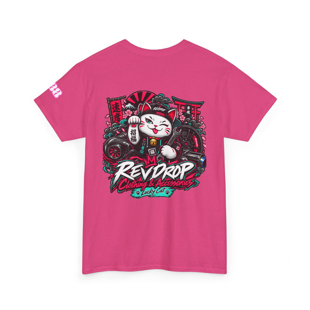 RevDrop Lucky Cat Boost Unisex Graphic Tee