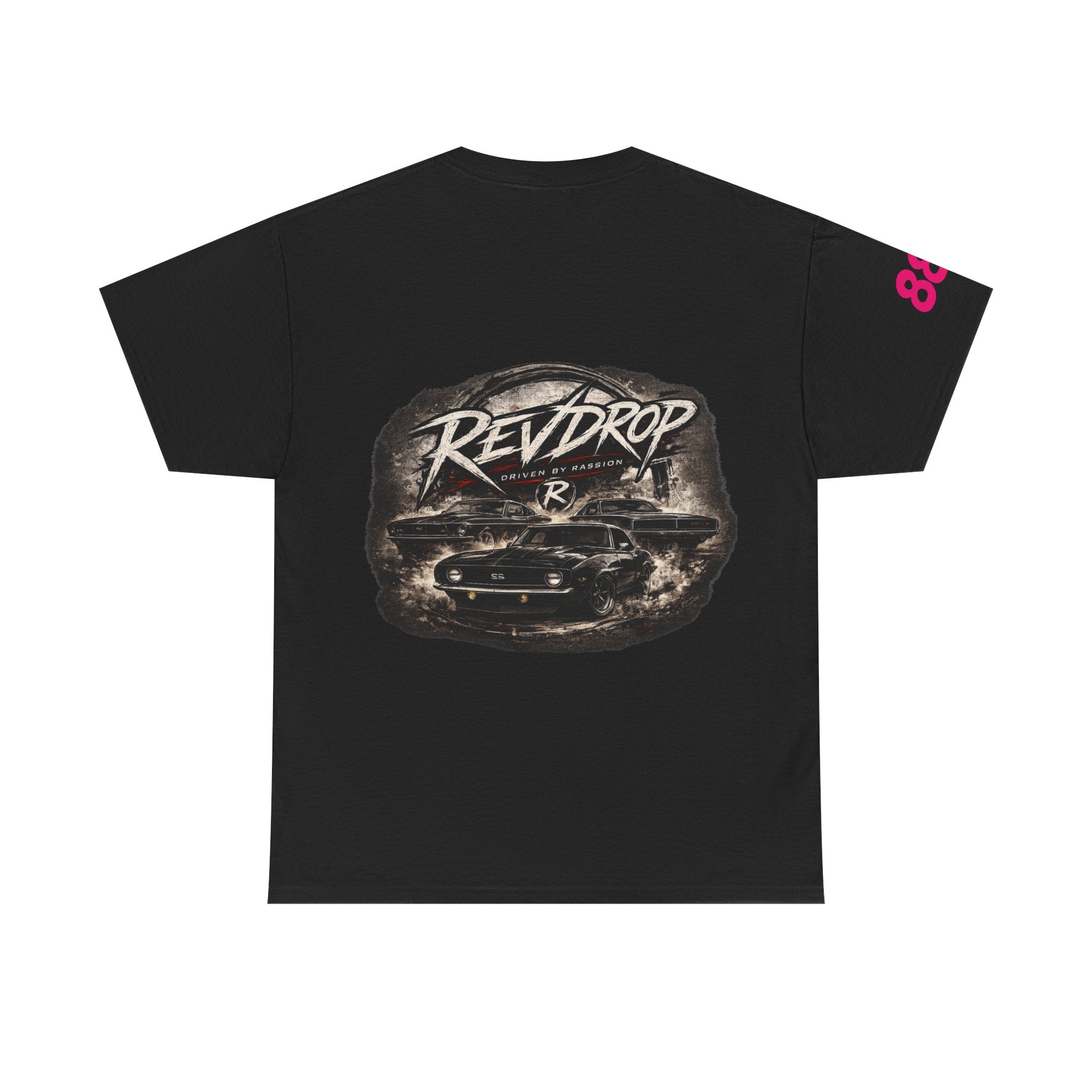 RevDrop Racing Tee — Retro Car Graphic T-Shirt