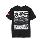T-Shirt "Retro Dream" Small Chest Logo Graphic Tee — 80s Neon Vibe