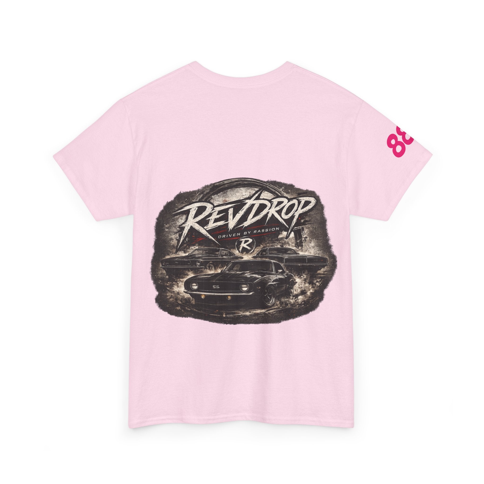 RevDrop Racing Tee — Retro Car Graphic T-Shirt