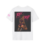 T-Shirt — Retro 'Red Drop' Beach Logo Chest Tee