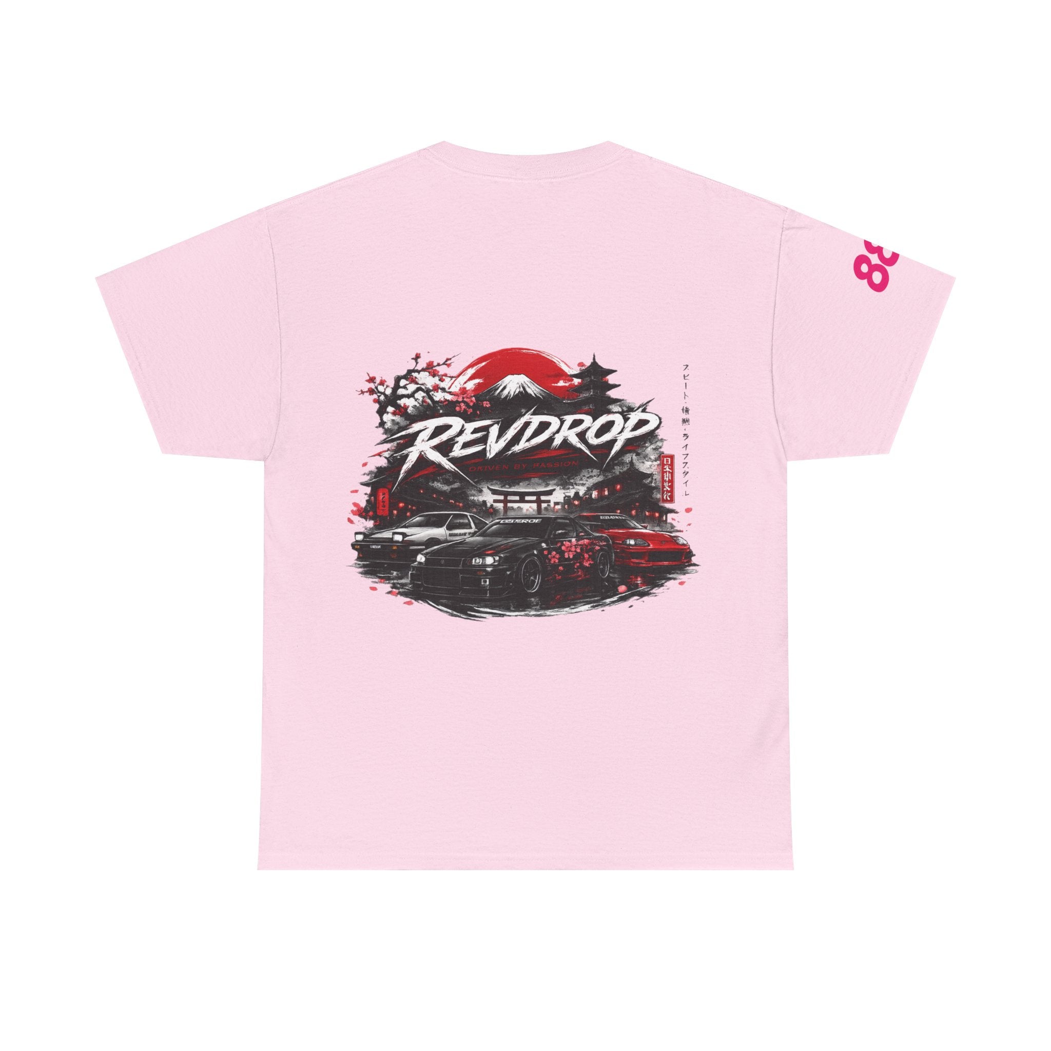 RevDrop JDM Car Graphic Tee — Japanese Street Racing Inspired T-Shirt