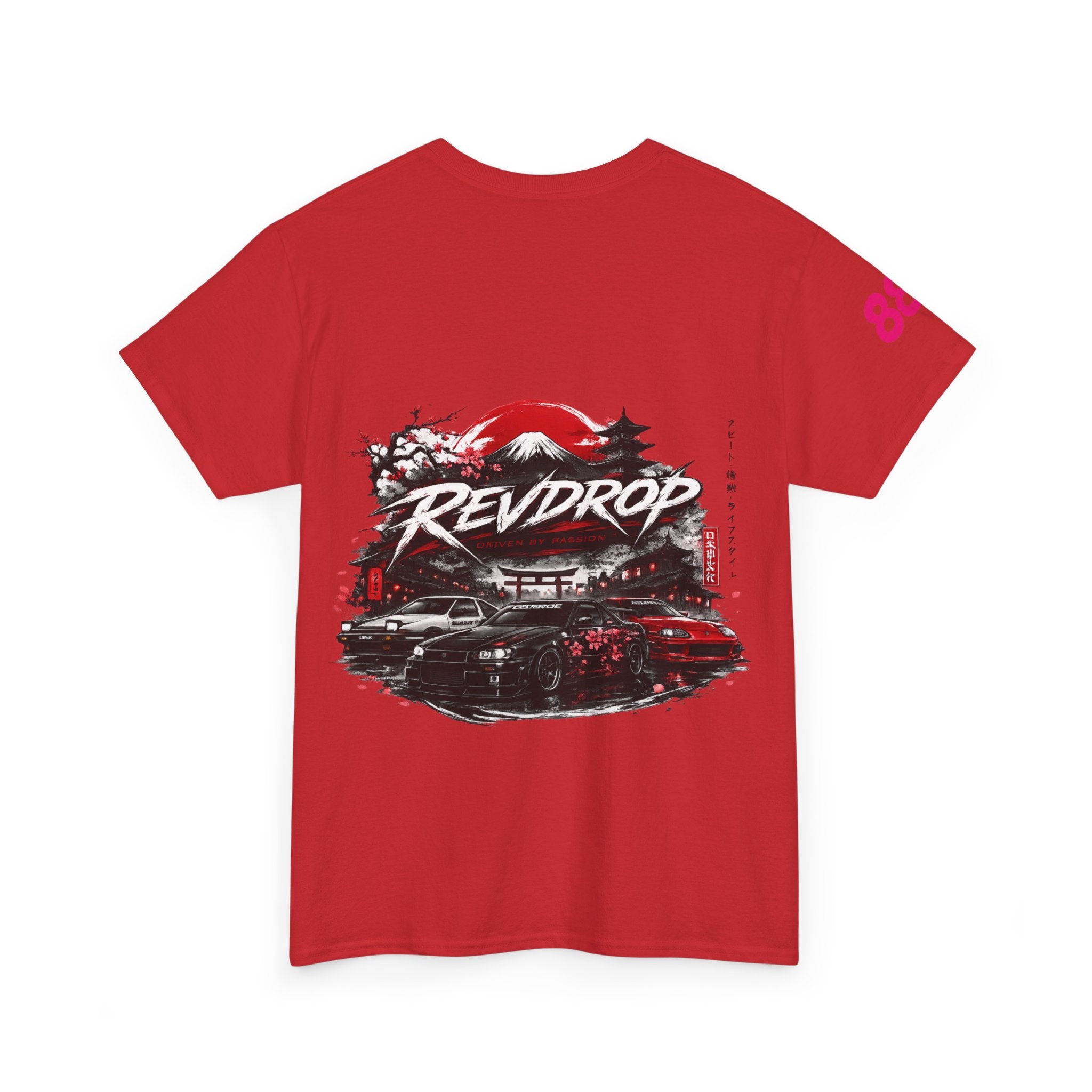 RevDrop JDM Car Graphic Tee — Japanese Street Racing Inspired T-Shirt