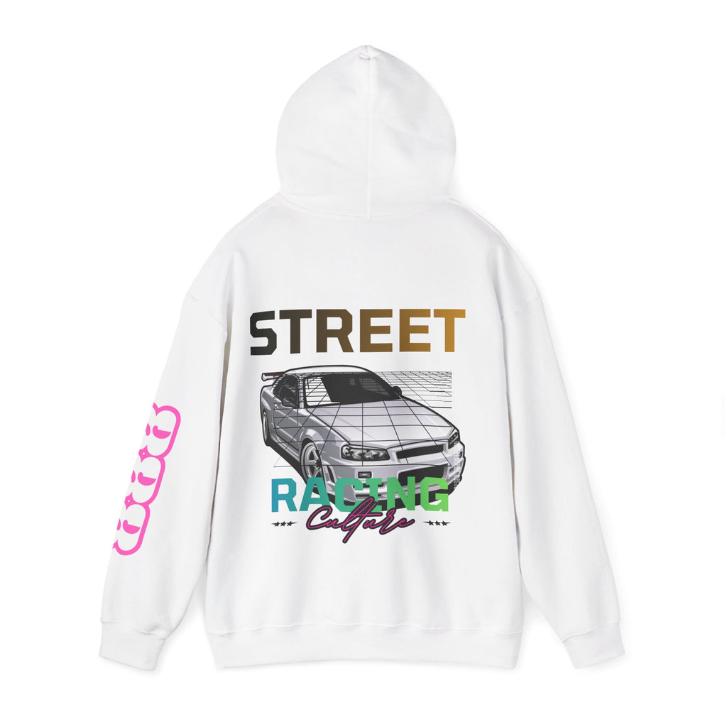 Street Racing Culture Graphic Hoodie