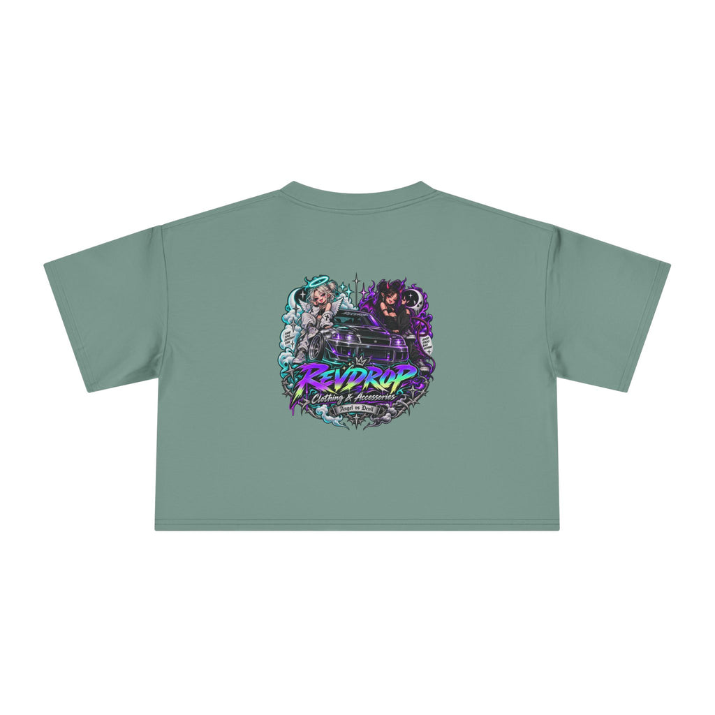 RevDrop Angel vs Devil Ladies Crop Top