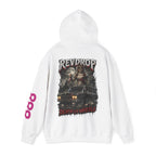 Red Riptide 'Death on Wheels' Hoodie — Graphic Horror Car Pullover