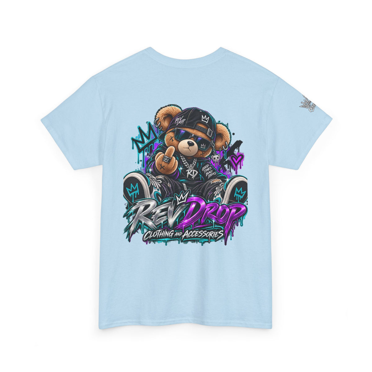 RevDrop Bad Influence Bear Unisex Graphic Tee