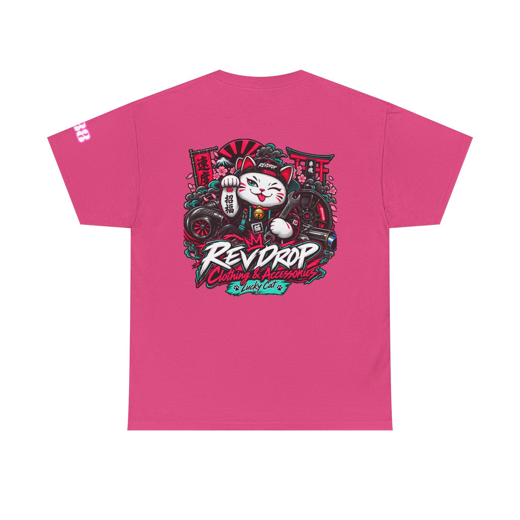 RevDrop Lucky Cat Boost Unisex Graphic Tee