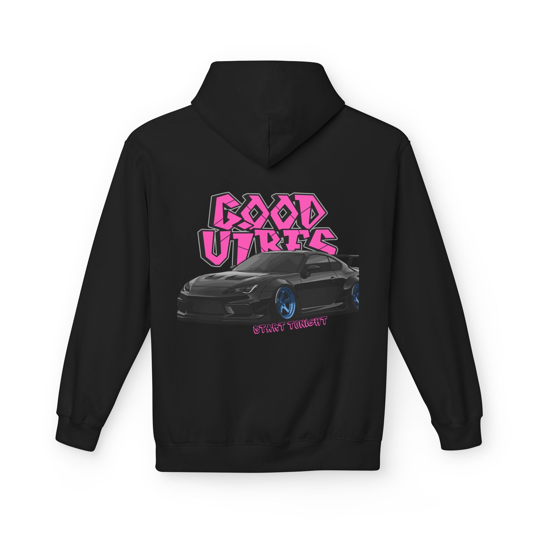 Good Vibes Start Tonight Graphic Hoodie