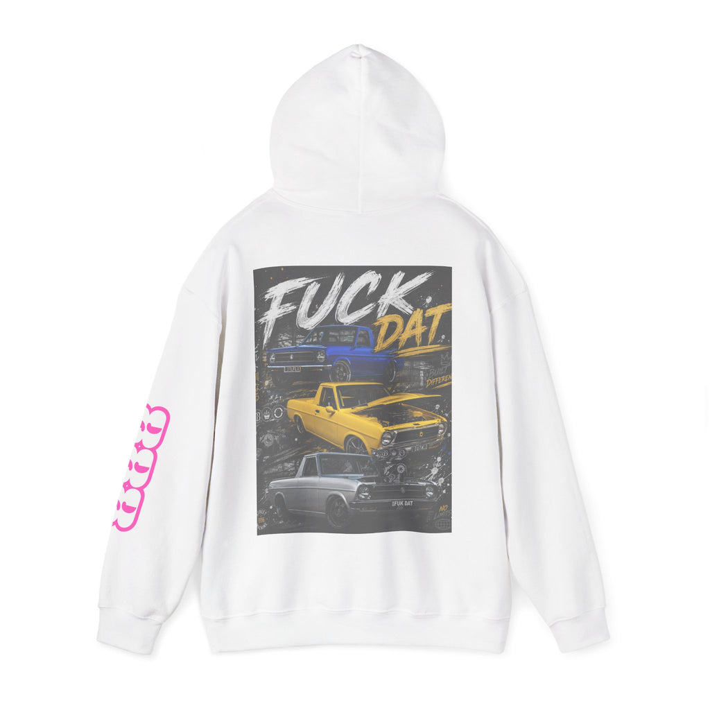 FUCK DAT Street Machine Graphic Hoodie