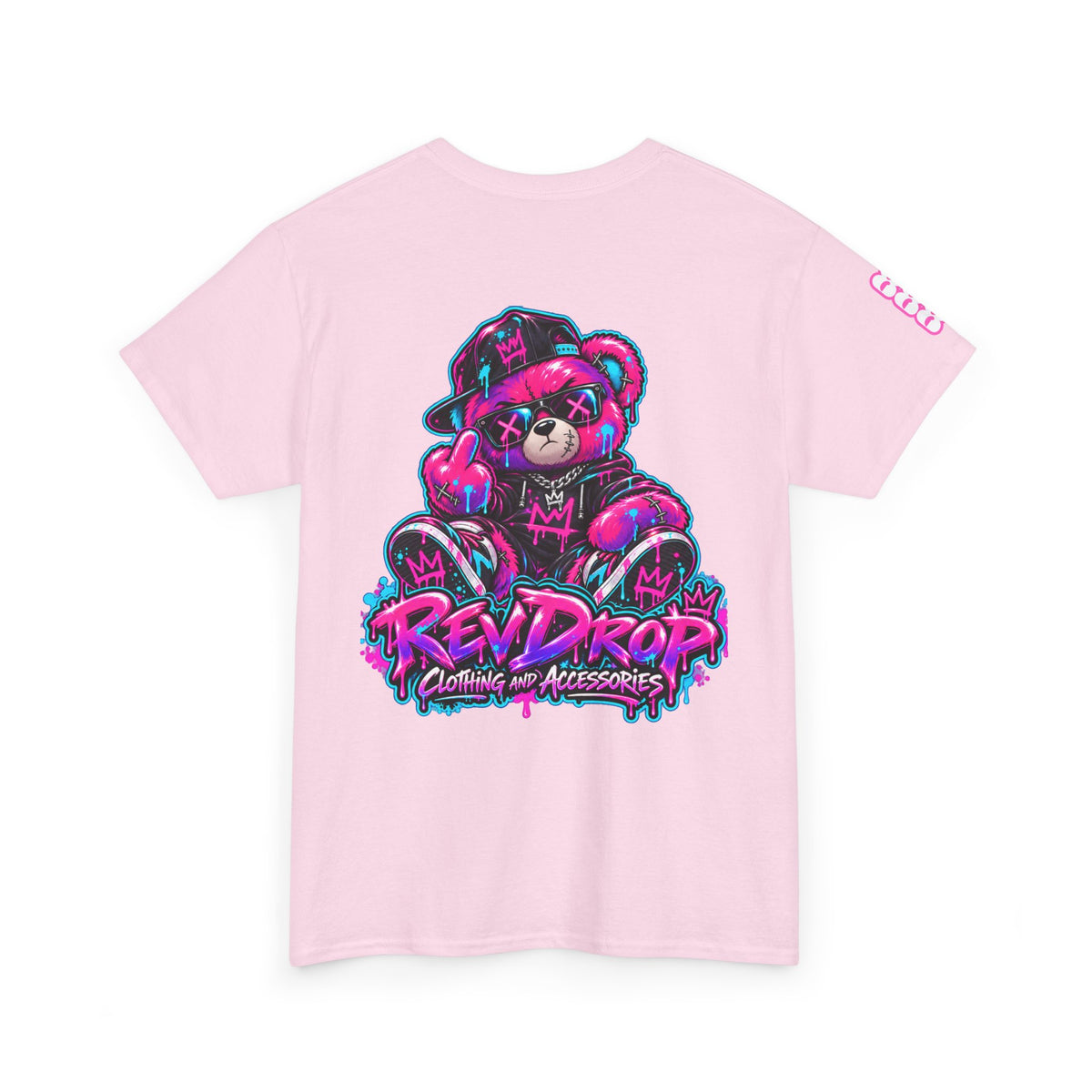 RevDrop Neon Menace Bear Unisex Graphic Tee