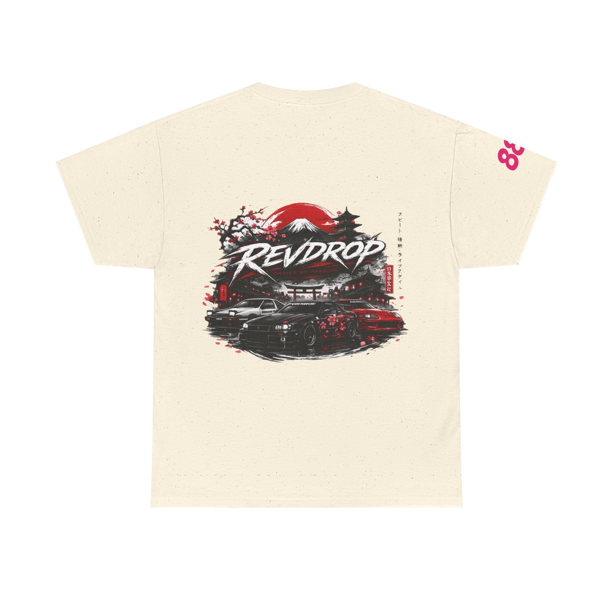 RevDrop JDM Car Graphic Tee — Japanese Street Racing Inspired T-Shirt