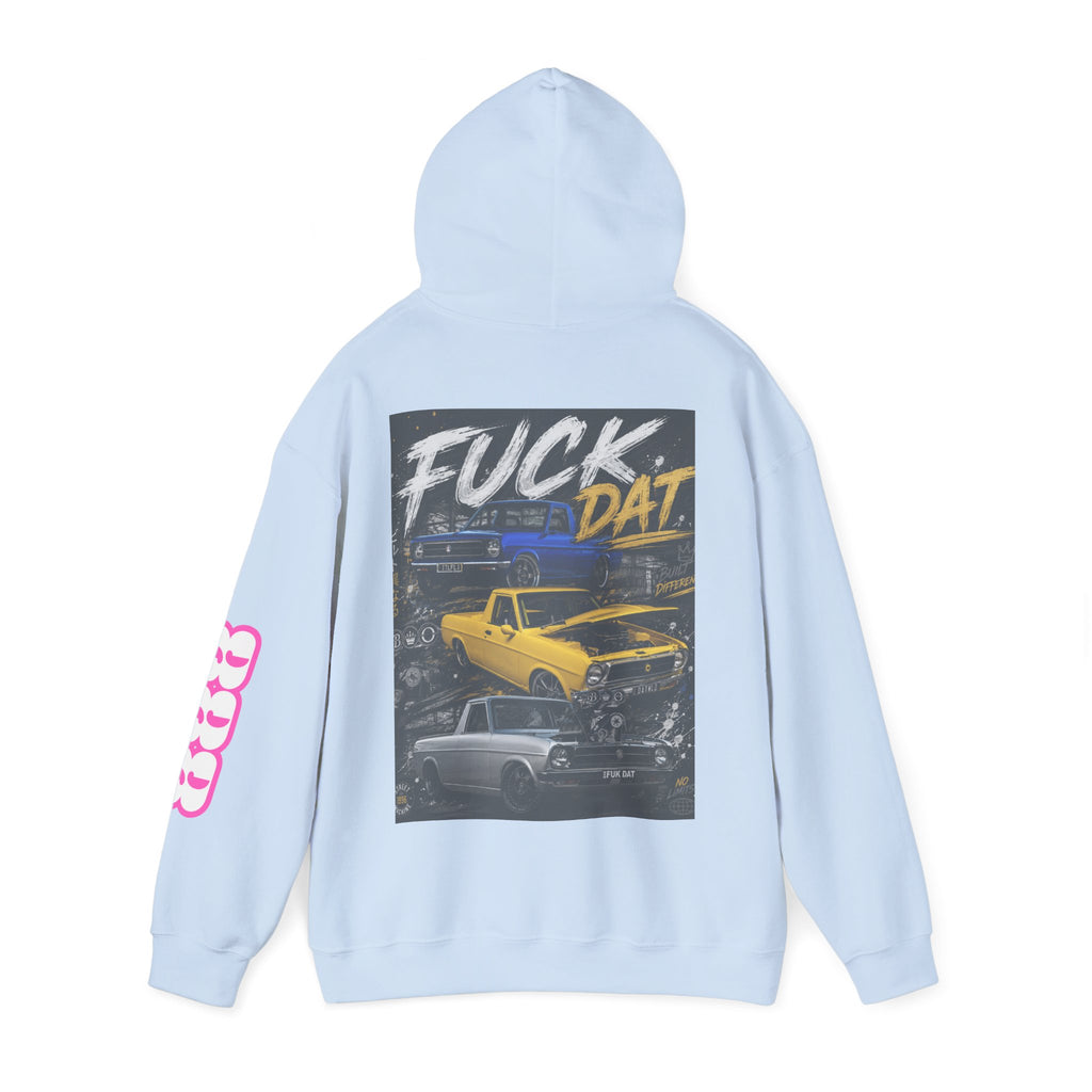 FUCK DAT Street Machine Graphic Hoodie