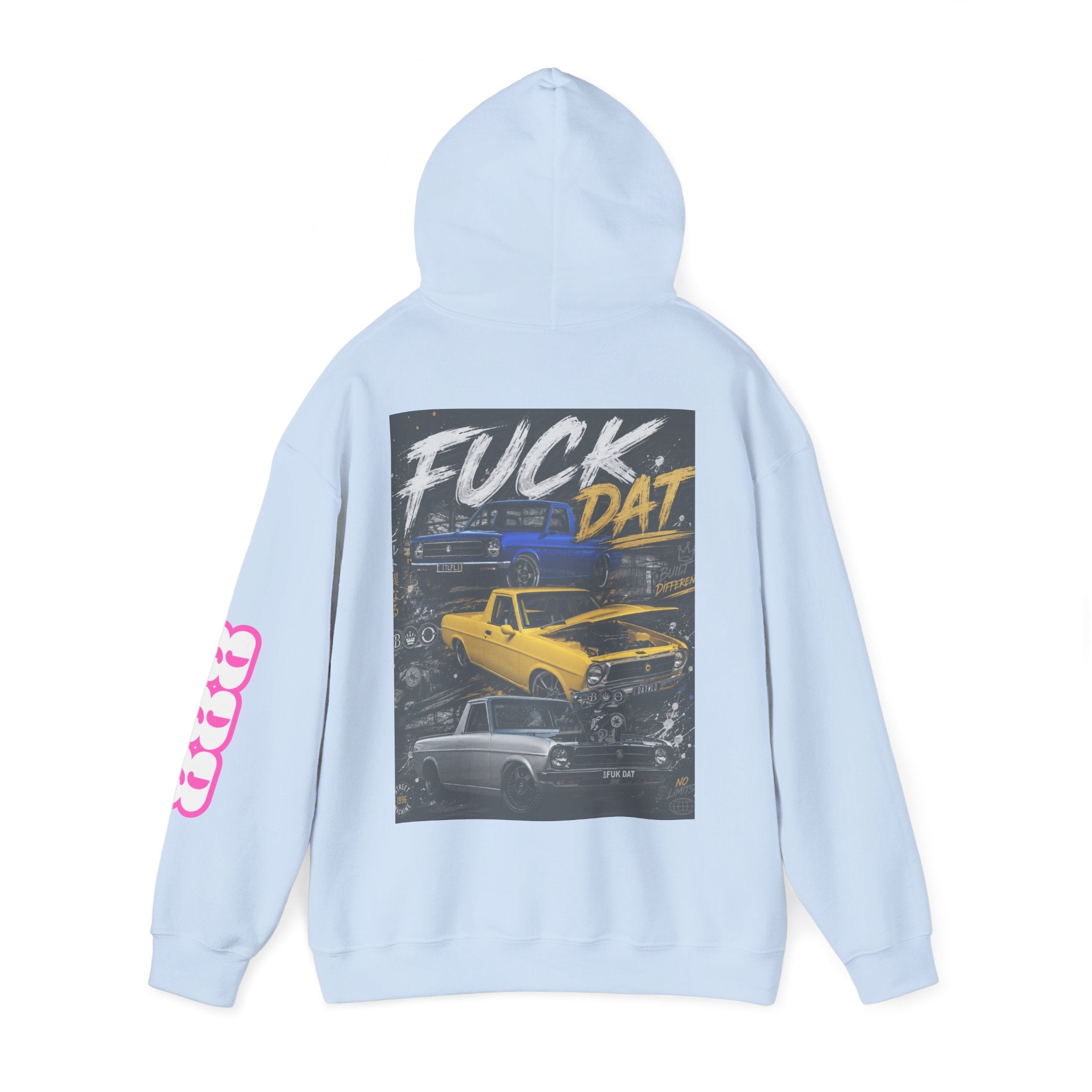 FUCK DAT Street Machine Graphic Hoodie