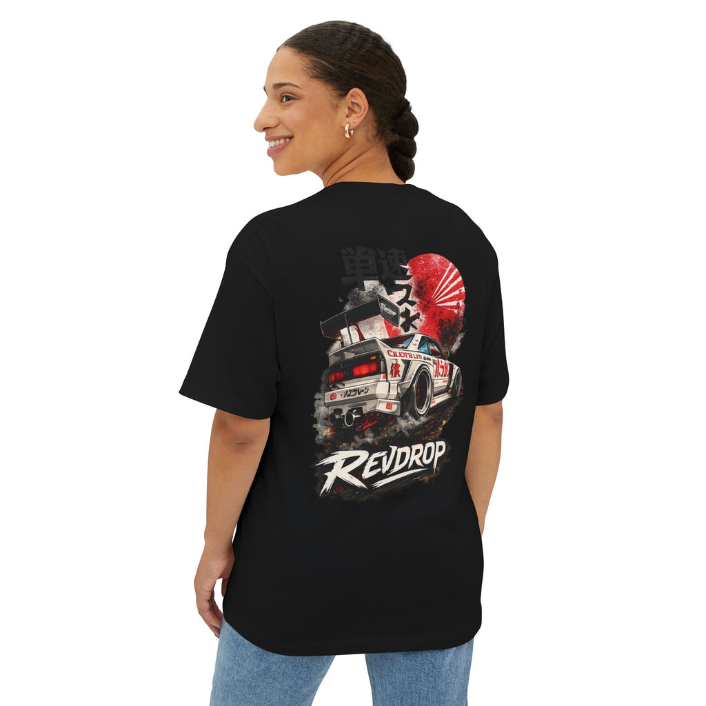 Drift Racer Tee — Japanese Retro Car Graphic T-Shirt