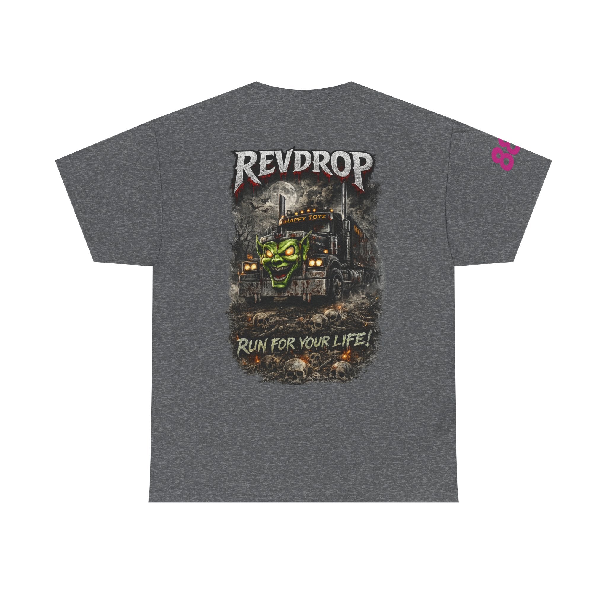 Band Tee — RevDrop "Run For Your Life" Graphic T-Shirt
