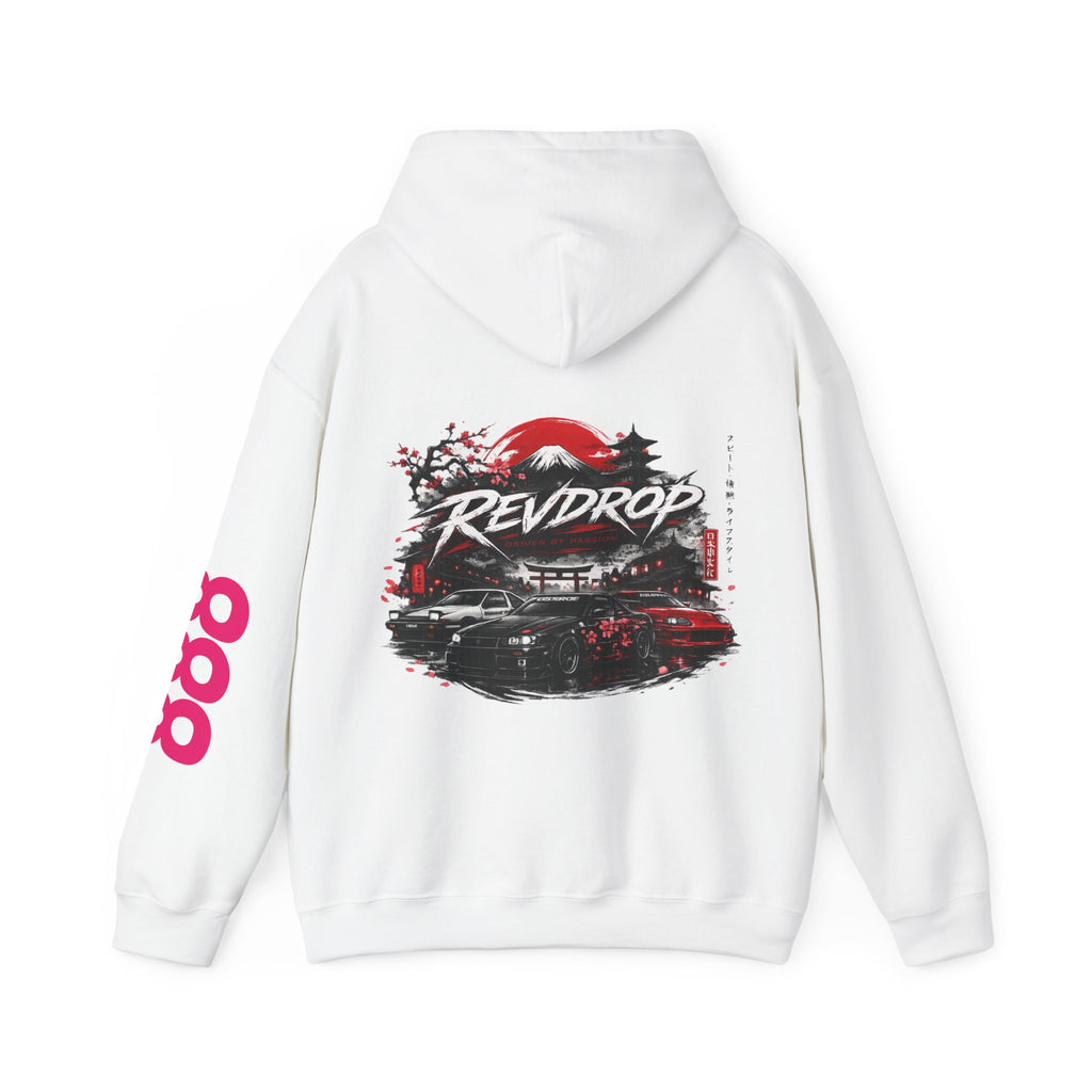 Hoodie — RevDrop Japanese Sunset Graphic Pullover