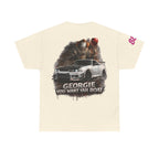 IT-Inspired Graphic Tee — "Georgie You Want Yah Boat" Horror Car Shirt