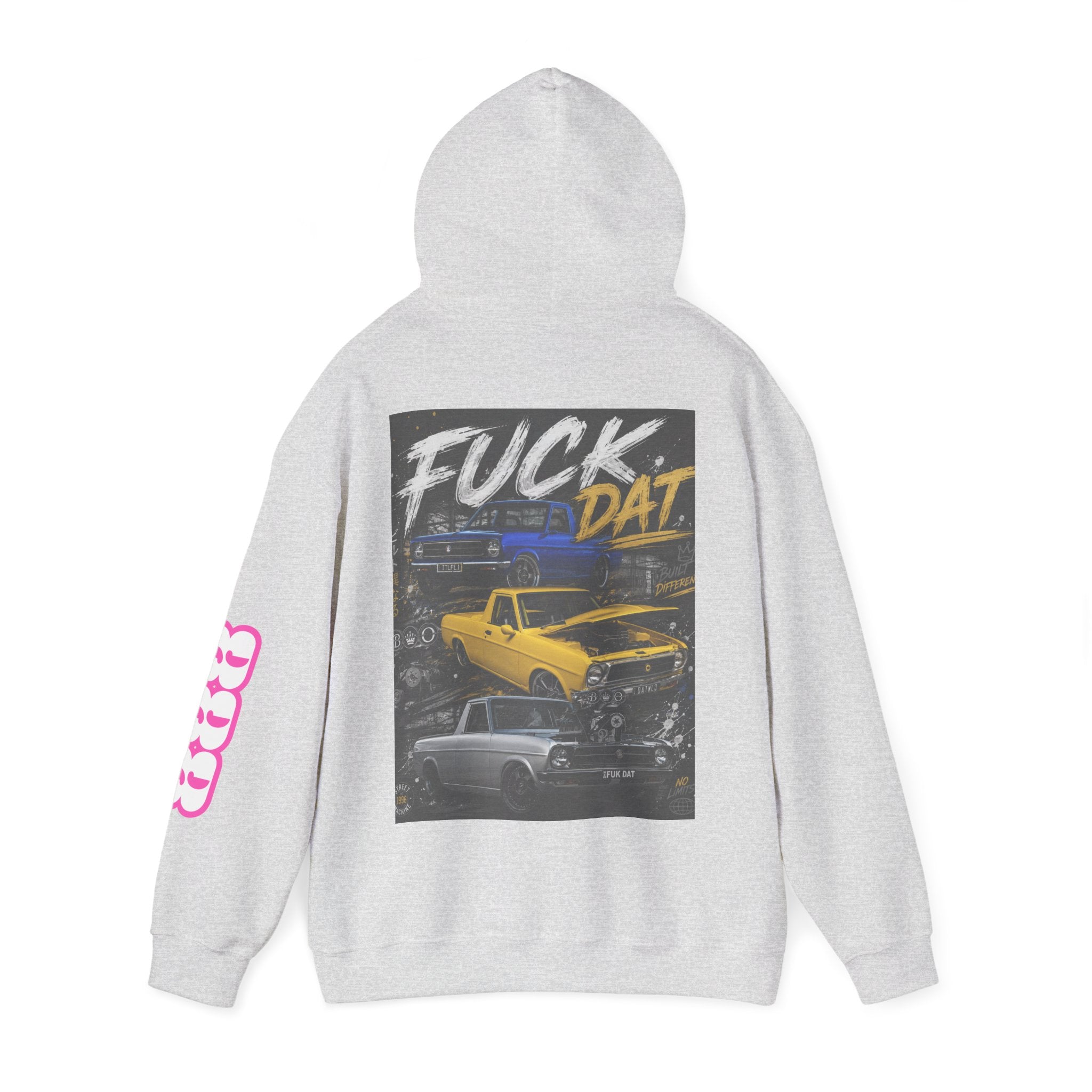 FUCK DAT Street Machine Graphic Hoodie