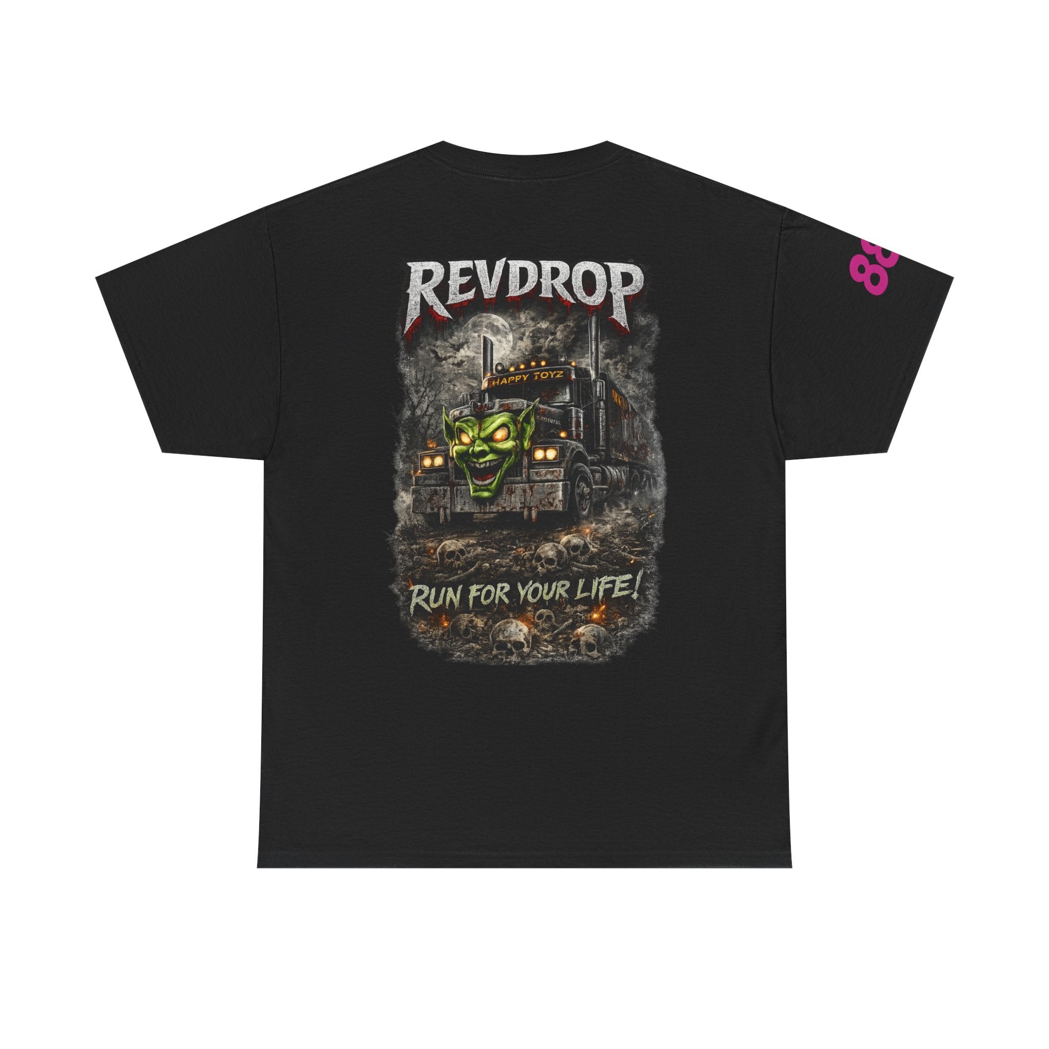 Band Tee — RevDrop "Run For Your Life" Graphic T-Shirt