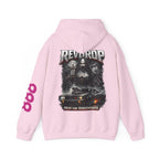 RevDrop “Pray For Horsepower” Graphic Hoodie – Horror Streetwear Pullover
