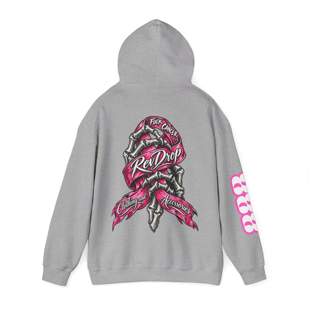 RevDrop F*ck Cancer Awareness Unisex Hoodie