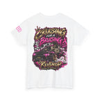 RevDrop Cruising For A Bruising – F*ck Cancer Unisex Graphic Tee 🎀💀🏁