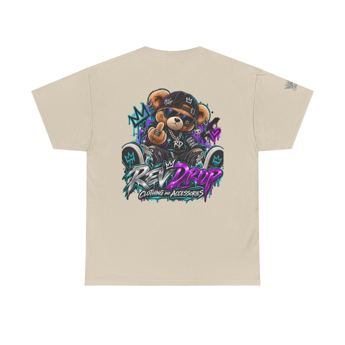 RevDrop Bad Influence Bear Unisex Graphic Tee