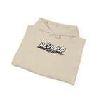 Racing Hoodie — "Speed Racing" Pink Muscle Car Graphic Pullover