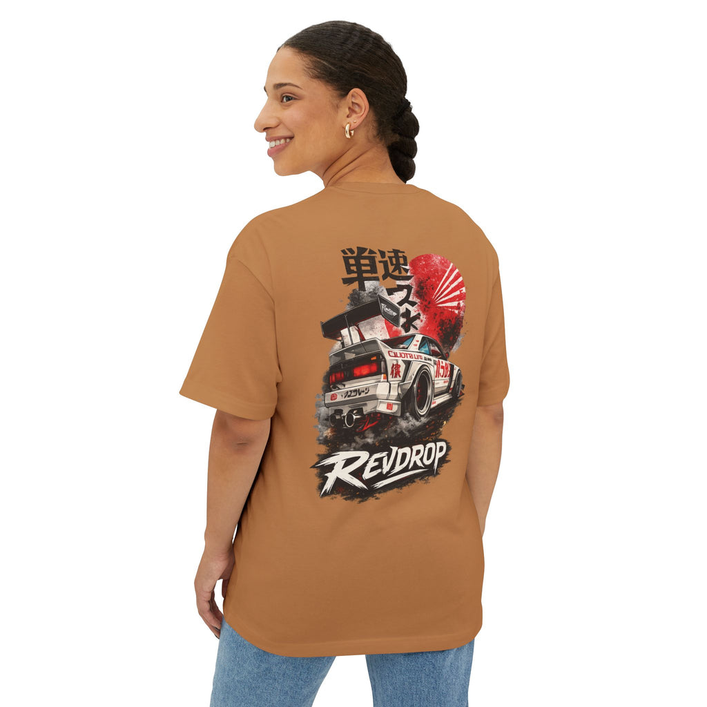 Drift Racer Tee — Japanese Retro Car Graphic T-Shirt