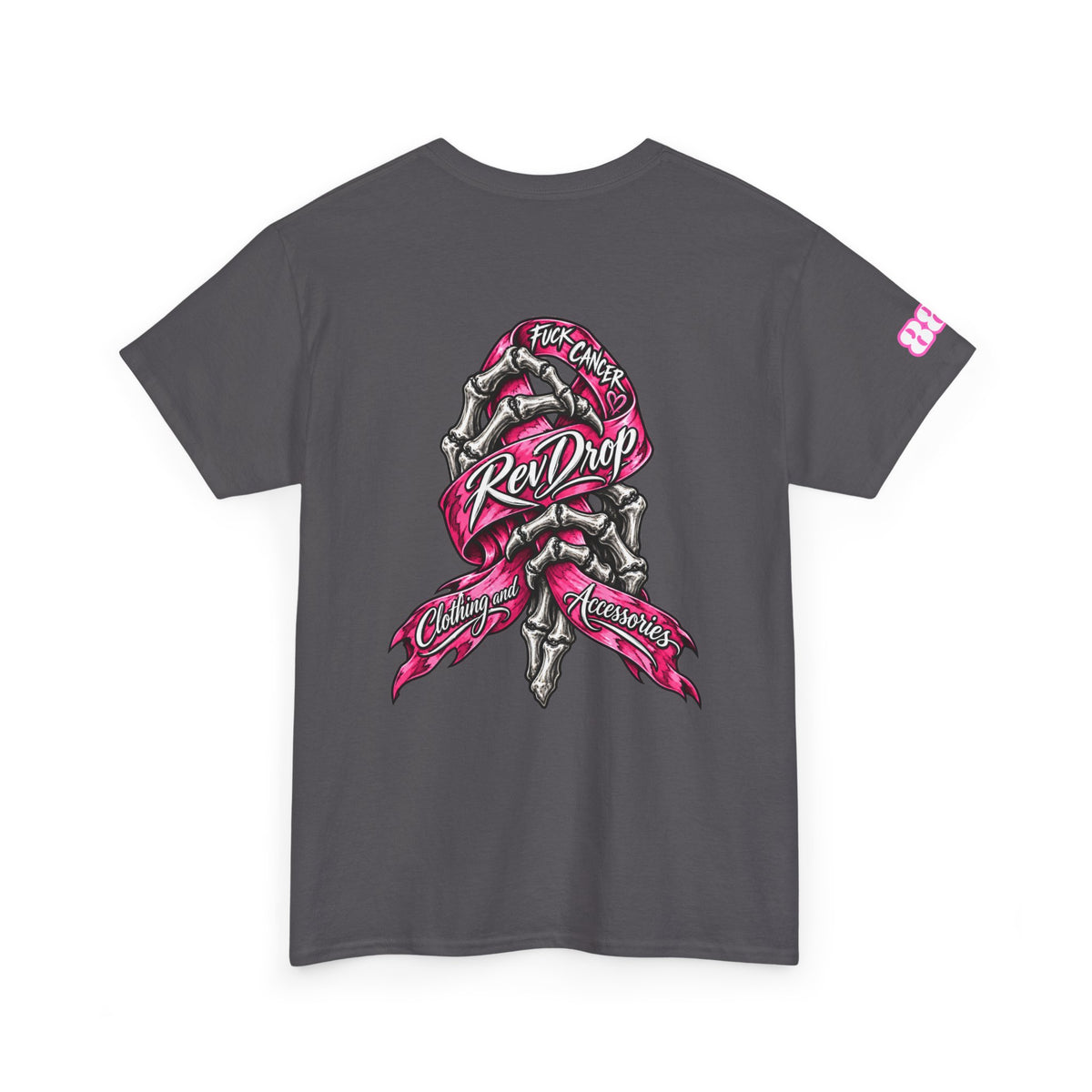 RevDrop F*ck Cancer Awareness Unisex Graphic Tee